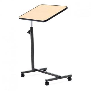 MET MARTIN Надкроватный поворотный столик-гусь для кроватей, цвет столешницы серый