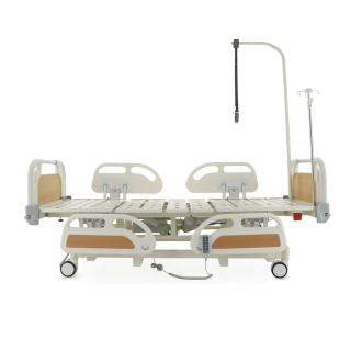 Кровать реанимационная электрическая Med-Mos DB-3 (6 функций) с выдвижным ложементом и растоматом CPR+аккумулятор