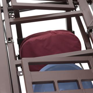 Кровать с боковым переворачиванием и функцией «кардиокресло» E-45A ЛДСП Венге с матрасом