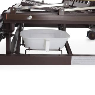 Кровать механическая Med-Mos Е-45А (ММ-5128Н-02) с боковым переворачиванием, туалетным устройством и функцией «кардиокресло»