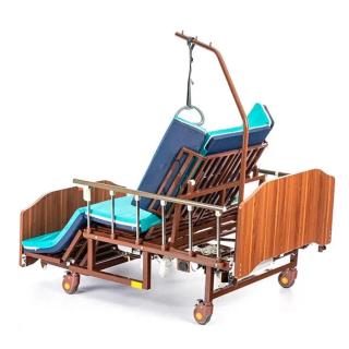Электрическая кровать с переворотом и туалетом с увеличенной шириной ложа MET REVEL XL (120см)