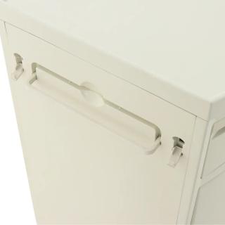 Тумбочка прикроватная из пластика Med-Mos BLZ-016 ПТ-003Д