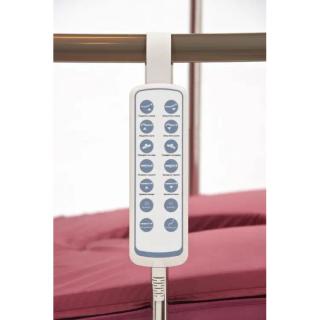 Кровать-кресло с "ушками" - для сна в положении сидя,   с регулировкой высоты, с переворотом и туалетом МЕТ REALTA