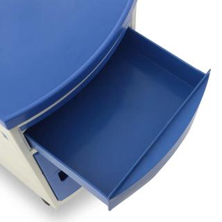 Тумбочка прикроватная из пластика Med-Mos BLZ-016 ПТ-003Д