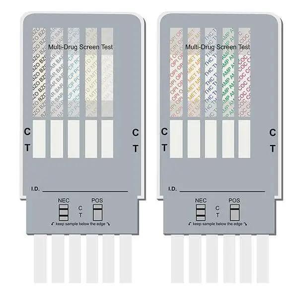 Тесты Narcoscreen (тест-кассеты) для выявления наркотических веществ по моче (10 шт/уп)