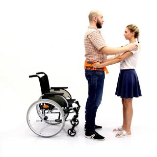 MET RP-200 Надежная поддержка Пояс безопасности пациента с рукоятками для сопровождающего