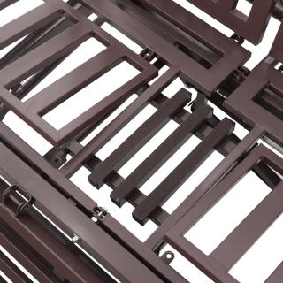 Кровать механическая Med-Mos Е-45А (ММ-5128Н-02) с боковым переворачиванием, туалетным устройством и функцией «кардиокресло»