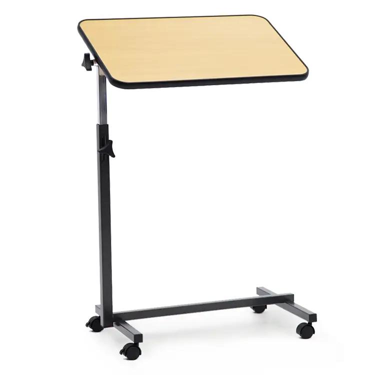 MET MARTIN Надкроватный поворотный столик-гусь для кроватей, цвет столешницы серый