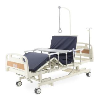 Кровать электрическая Med-Mos DB-6 MЕ-3018Н-05/МЕ-3018Д-04/МЕ-3018Д-11 (3 функции) с удлинением ложа, с аккумулятором