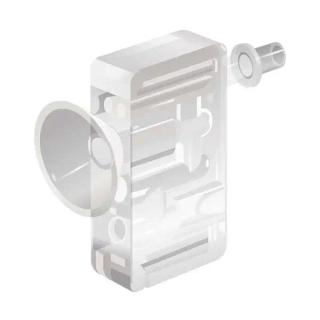 Мундштук составной к алкотестеру Динго В-01 /В-02 (с обратным клапаном)