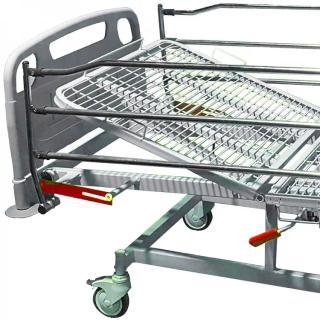 Кровать металлическая пневматическая LUNA METAL