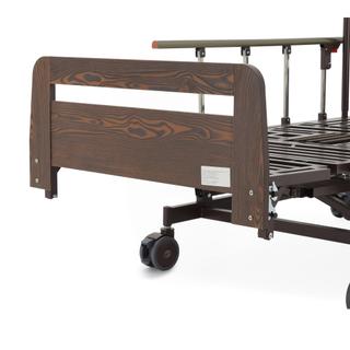 Кровать с боковым переворачиванием и функцией «кардиокресло» E-45A ЛДСП Венге с матрасом