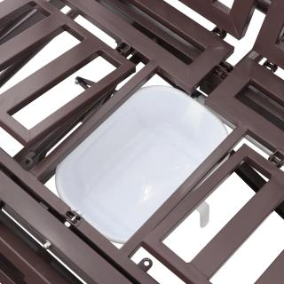 Кровать механическая Med-Mos Е-45А (ММ-5128Н-02) с боковым переворачиванием, туалетным устройством и функцией «кардиокресло»