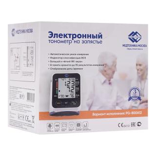 Тонометр на запястье автоматический Med-Mos PG-800A12