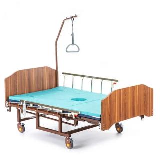 Электрическая кровать с переворотом и туалетом с увеличенной шириной ложа MET REVEL XL (120см)