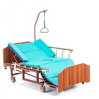 Электрическая кровать с переворотом и туалетом с увеличенной шириной ложа MET REVEL XL (120см)