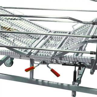 Кровать металлическая пневматическая LUNA METAL