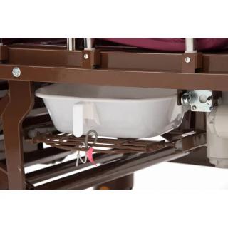 Кровать-кресло с "ушками" - для сна в положении сидя,   с регулировкой высоты, с переворотом и туалетом МЕТ REALTA