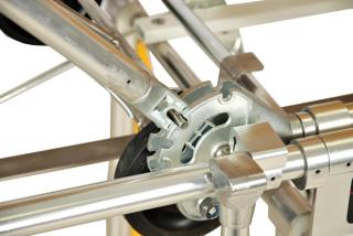 Тележка-каталка для скорой помощи с съёмными  кресельными носилками YDC-3A