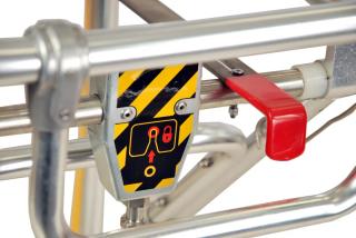 Тележка-каталка для скорой помощи с съёмными  кресельными носилками YDC-3A