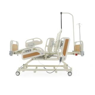 Кровать реанимационная электрическая Med-Mos DB-3 (6 функций) с выдвижным ложементом и растоматом CPR+аккумулятор