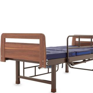 Кровать механическая с туалетным устройством и функцией «кардиокресло» E-49 ЛДСП Венге