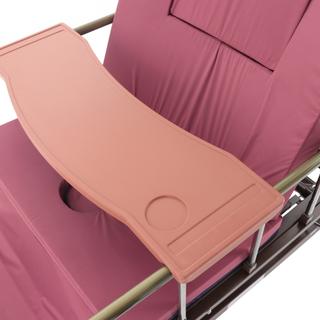 Кровать с боковым переворачиванием и функцией «кардиокресло» E-45A ЛДСП Венге с матрасом