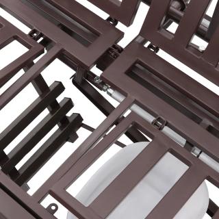 Кровать электрическая Med-Mos DB-11А 120 см (МЕ-5228Н-05) ЛДСП Венге