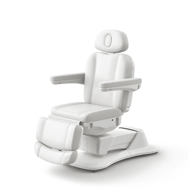 Косметологическое кресло Mizomed Morley с электроприводом, 4 мотора, белый