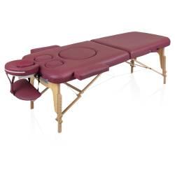 Массажный стол складной Mizomed Premium DUO для беременных с вырезом